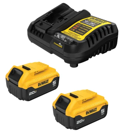 Dewalt 20V MAX* Lithium-Ion 5.0 Ah Starter Kit